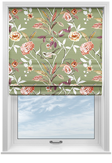 Abigail, Sage - Roman Blind